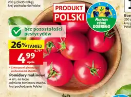 Auchan Pomidory malinowe oferta