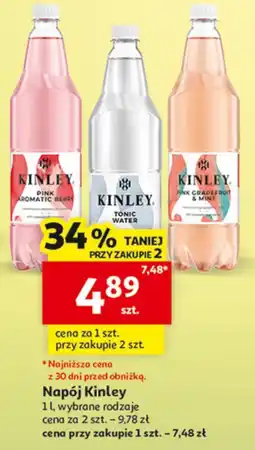 Auchan Napój Kinley oferta