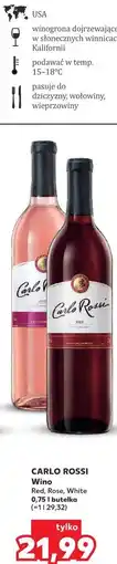 Kaufland CARLO ROSSI Wino oferta