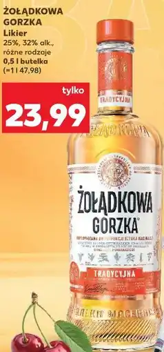 Kaufland Żołądkowa Gorzka Likier oferta