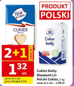 Auchan Cukier biały Diamant lub Polski Cukier oferta