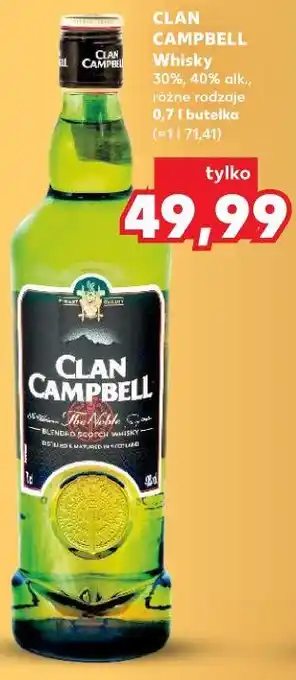 Kaufland CLAN CAMPBELL Whisky oferta