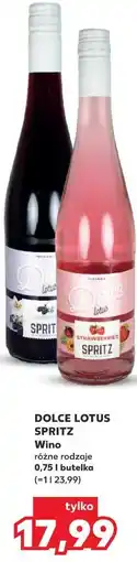 Kaufland DOLCE LOTUS SPRITZ Wino oferta