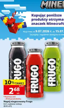 Auchan Napój niegazowany Frugo oferta