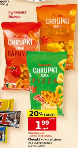 Auchan Chrupki kukurydziane Auchan oferta