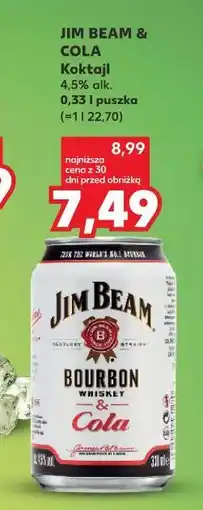 Kaufland JIM BEAM & COLA Koktajl oferta