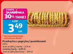 Auchan Przekąska z papryką i pomidorami oferta