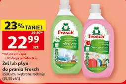 Auchan Żel lub płyn do prania Frosch oferta