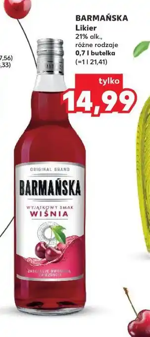 Kaufland Barmańska Likier oferta