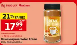 Auchan Kawa rozpuszczalna Crème Auchan oferta