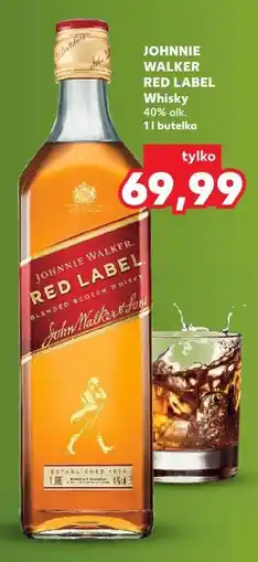 Kaufland JOHNNIE WALKER RED LABEL Whisky oferta