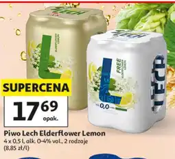 Auchan Piwo Lech Elderflower Lemon oferta