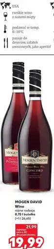 Kaufland MOGEN DAVID Wino oferta