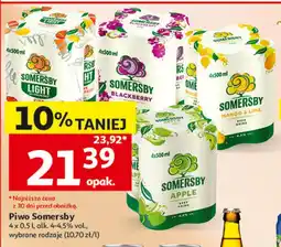 Auchan Piwo Somersby oferta