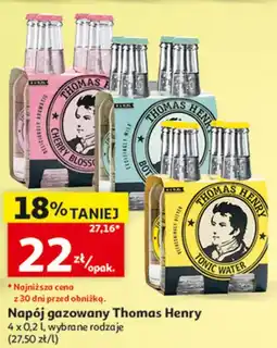 Auchan Napój gazowany Thomas Henry oferta