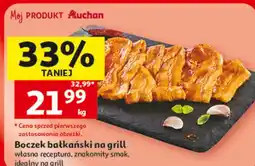 Auchan Boczek bałkański na grill oferta