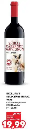 Kaufland EXCLUSIVE SELECTION SHIRAZ Wino oferta