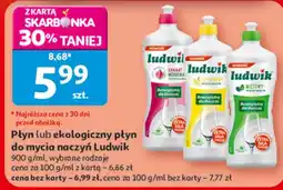 Auchan Płyn lub ekologiczny płyn do mycia naczyń Ludwik oferta