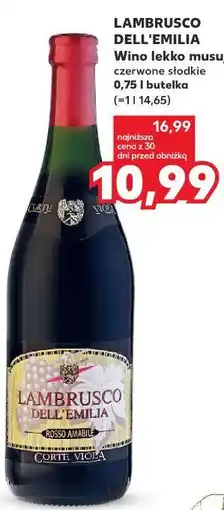 Kaufland Lambrusco Dell'Emilia Wino oferta