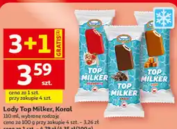 Auchan Lody Top Milker, Koral oferta