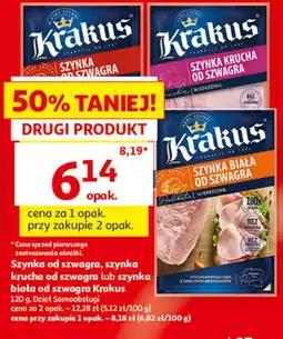 Auchan Szynka od szwagra krakus oferta