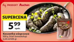 Auchan Kaszanka wieprzowa oferta