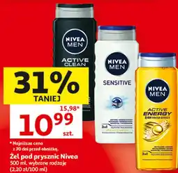 Auchan Żel pod prysznic Nivea oferta