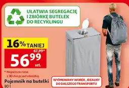 Auchan Pojemnik na butelki oferta