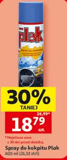 Auchan Spray do kokpitu Plak oferta