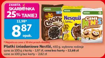 Auchan Płatki śniadaniowe Nestlé oferta