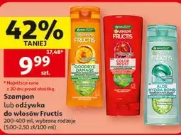 Auchan Szampon lub odżywka do włosów Fructis oferta