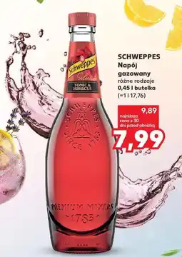 Kaufland SCHWEPPES Napój gazowany różne rodzaje 0,45 l butelka oferta