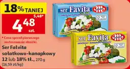 Auchan Ser Favita sałatkowo-kanapkowy oferta