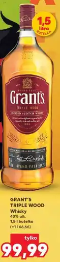 Kaufland GRANT'S TRIPLE WOOD Whisky oferta