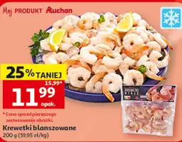 Auchan Krewetki blanszowane Mój PRODUKT Auchan oferta
