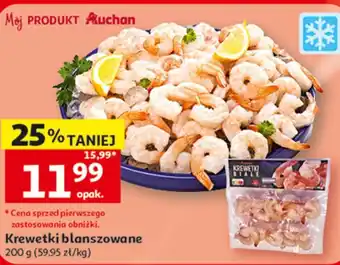Krewetki blanszowane Mój PRODUKT Auchan