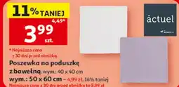 Auchan Poszewka na poduszkę z bawełną oferta