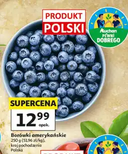 Auchan Borówki amerykańskie oferta