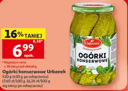 Auchan Ogórki konserwowe Urbanek oferta