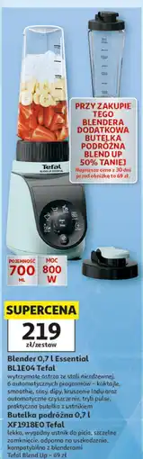 Auchan Blender 0,7 l Essential BL1E04 Tefal oferta