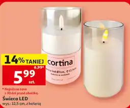 Auchan Świeca LED Cortina oferta