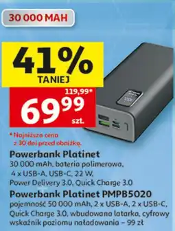 Auchan Powerbank Platinet PMPB5020 oferta