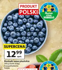 Auchan Borówki amerykańskie Auchan oferta