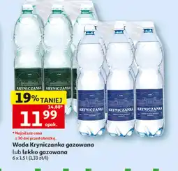 Auchan Woda mineralna Kryniczanka oferta