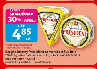 Auchan Ser pleśniowy President oferta