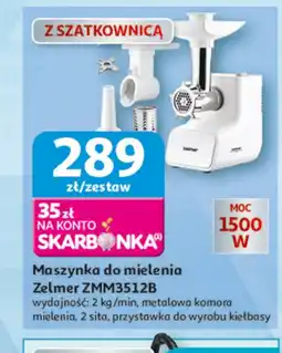 Auchan Maszynka do mielenia mięsa Zelmer oferta