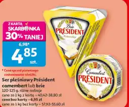 Auchan Ser pleśniowy President oferta