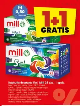 Twój Market Kapsułki do prania Mill Professional Innovation 5w1 Color oferta