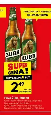 Twój Market Piwo Żubr oferta
