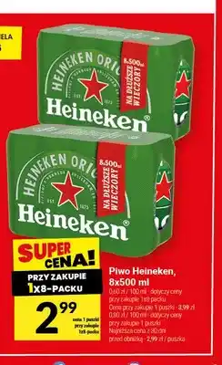 Twój Market Piwo Heineken 8-pak oferta